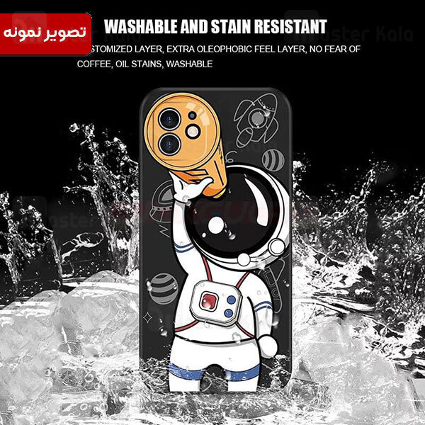 قاب فانتزی آیفون Apple iPhone 11 Pro Max طرح فضانورد تلسکوپی